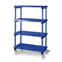 Mobile Plastic Shelving Systems