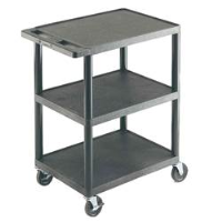Multi-Purpose Trolleys with 3 Flat Shelves