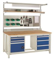 Euroslide Superbench with Beech Worktop
