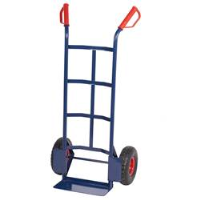 Steel Sack Truck with Pneumatic Wheels