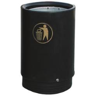 Open Top Victorian Litter Bins