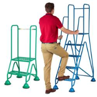 Fort Easy Glide Mobile Steps with Mesh Treads