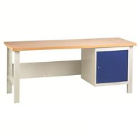Heavy Duty Workbenches with a Cupboard Unit