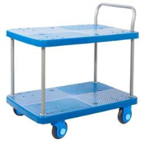 Proplaz Super Silent Two Tier Trolley