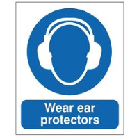 Wear Ear Protectors Sign