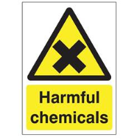 Harmful Chemicals Sign