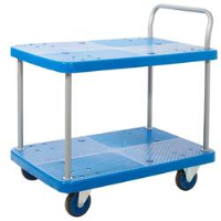 Proplaz Blue Two Tier Trolley