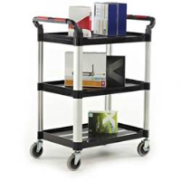 Proplaz 3 Shelf Trolleys