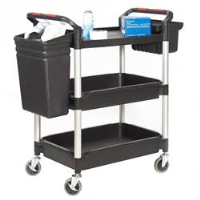 Proplaz Plus Deep 3 Tray Trolleys