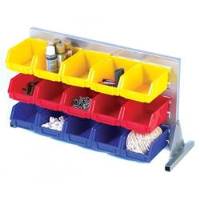 Louvred Panel with Bins