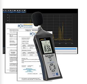 LEQ Calculation Certificate Noise Data Logger