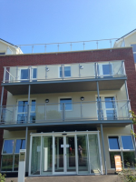 Balconies With Glass Balustrade
