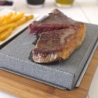 Lava Stone Steak Set