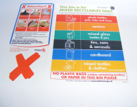 A3 Wheelie Bin Labels
