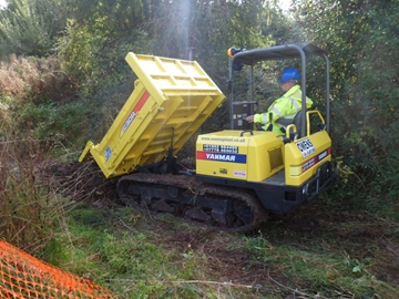 Tracked Dumpers For Hire