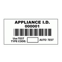 Barcode Appliance ID Labels (x1000)