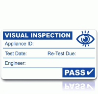 Visual Inspection Labels (x500)