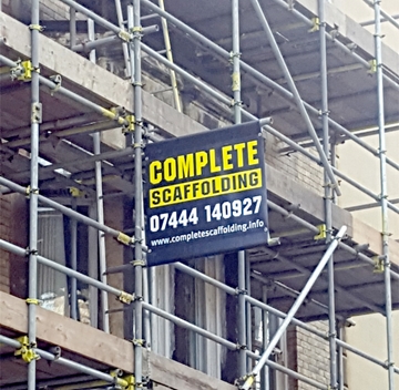 Full Colour Scaffold Banners