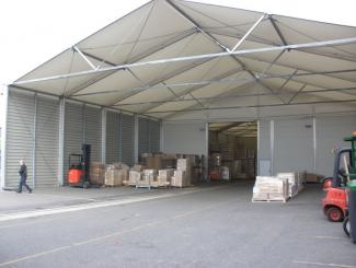 Temporary Building for Loading