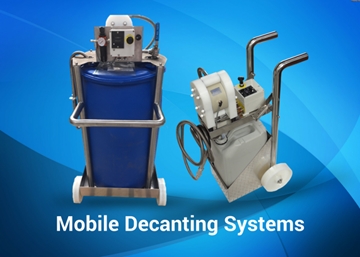 Mobile Decanting Pump Systems For Easy Movement