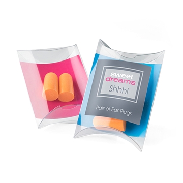 Pair of Ear Plugs in a Pillow Pack