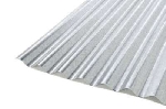 Corrugated metal roofing sheets - colour-coated & plain galvanised
