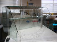 UV Bonded Bespoke Glass Furniture