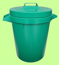  UK Designed And Manufactured Coloured Dustbin