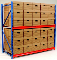 Archive Box Storage Rack