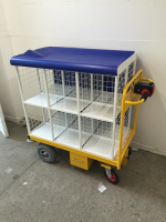Battery Powdered Post Trolley