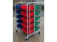 Double Sided Small Parts Picking Trolley