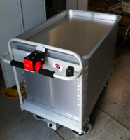 Electric Sprung Base Filing Trolley