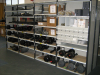 Garage Parts Department Storage Racks