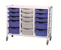 Gratnells Compact Treble Trolley