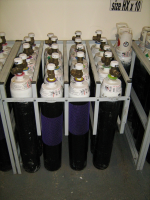 Health Centre Gas Cylinder Storage Racks