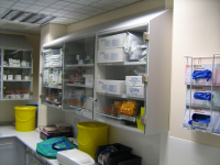 Health Centre Treatment Room Storage Cupboards HTM 63 and HTM 71