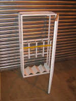 Hospital Cylinder Rack with Intregal Cage