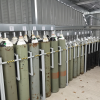 Hospital Gas Cylinder Racks