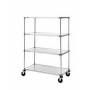 Hospital Sterile Services Rack with solid shelves