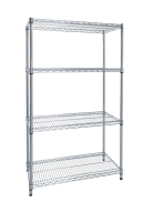 Hospital Sterile Services Storage Rack with mesh shelves