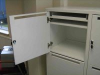 Hot Desking Lockers with Post Slot