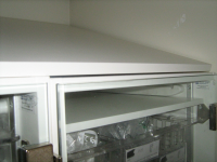 HTM71 Hosptial Storage Cupboards with sloping tops