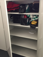 Kit Bag Storage Cabinet