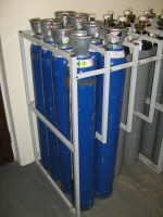 Large Health Centre Gas Cylinder Storage Stalls
