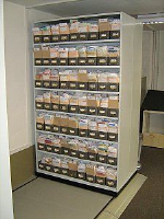 Lloyd George Box Storage Shelving