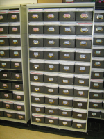 Lloyd George Envelope Storage Shelving