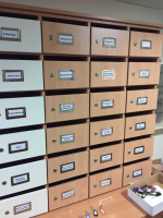 Made to Measure Office Lockable Pigeon Hole Units