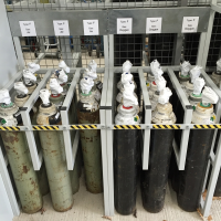 Medical Gas Cylinder Storage Racks