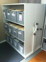 Medical Records Clinic Notes Mobile Shelving