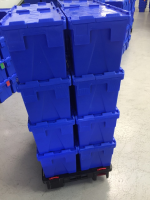 Medical Records Transfer Crate Trolleys
